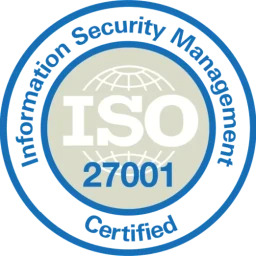 ISO/IEC 27001 badge